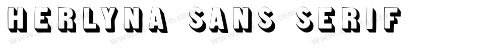 Herlyna Sans Serif字体转换